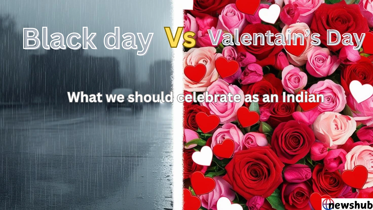 14th February, Valentine’s Day Vs Black Day.