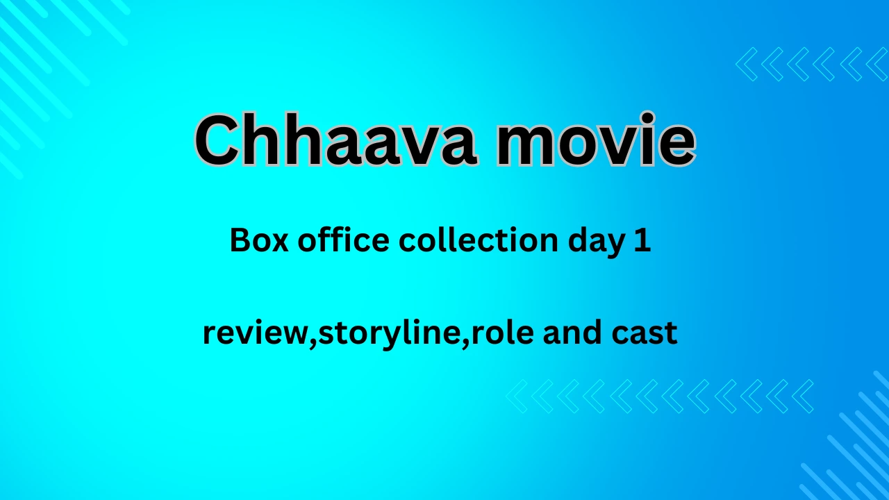 chhaava movie, box office collection day 1