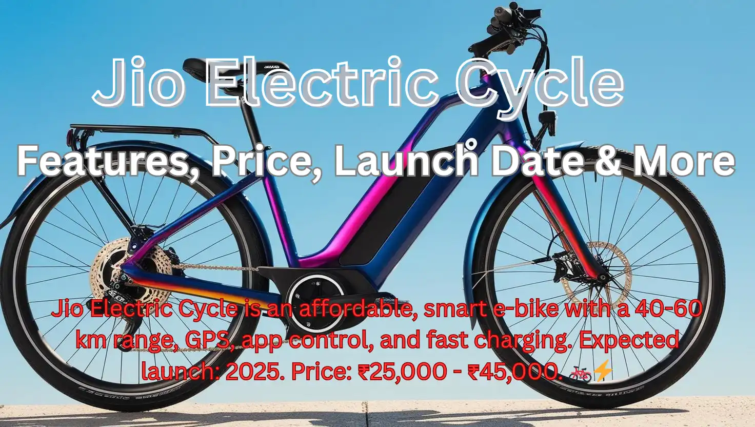 Jio Electric Cycle